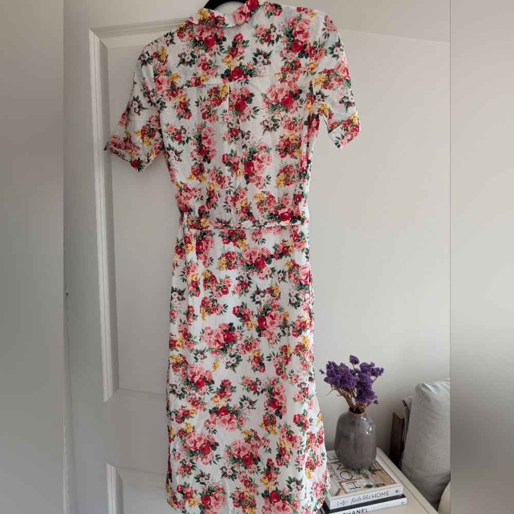 NWOT Sézane Adèle Floral Dress- Size US2 - Picture 3 of 9